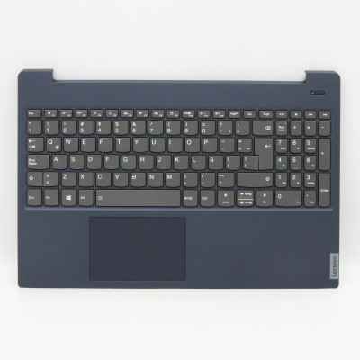 Lenovo IdeaPad S340-15IIL blue backlit Latin LA keyboard palmrest