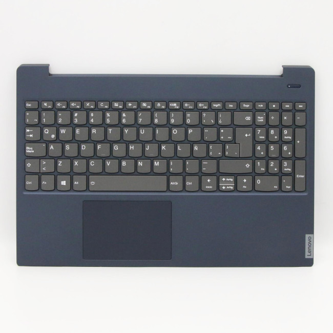 Lenovo IdeaPad S340-15IIL blue backlit Latin LA keyboard palmrest - main product image