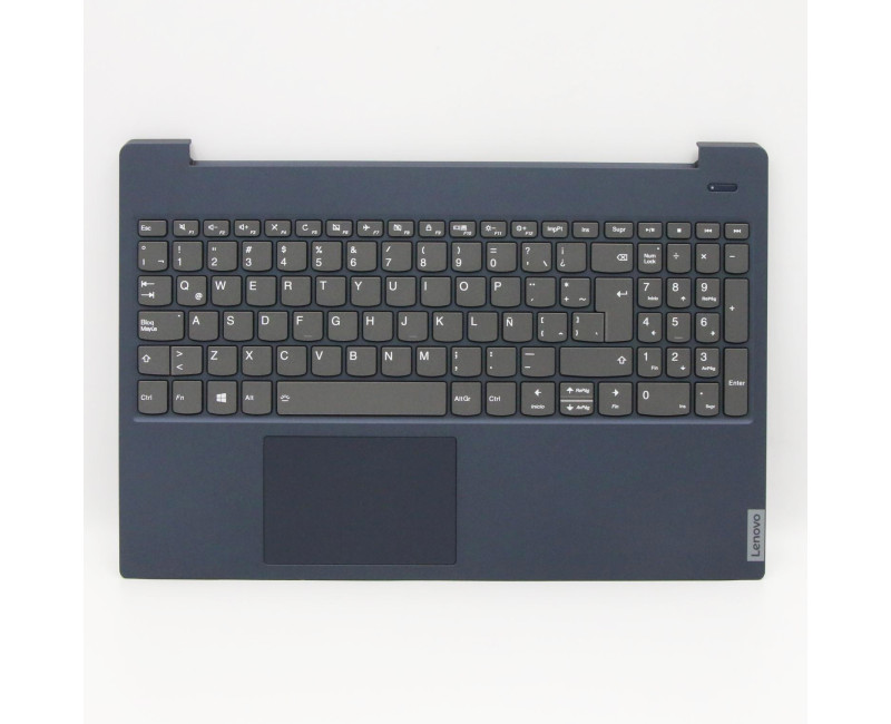 Lenovo IdeaPad S340-15IIL blue backlit Latin LA keyboard palmrest - additional view 