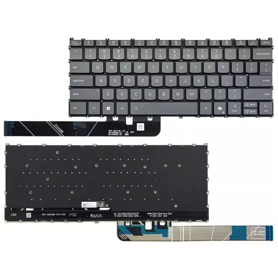 Lenovo IdeaPad Slim 5 14AHP10 14AKP10 14ARP10 14IAH10 14IRH10 14IRH10R, backlit US keyboard - main product image