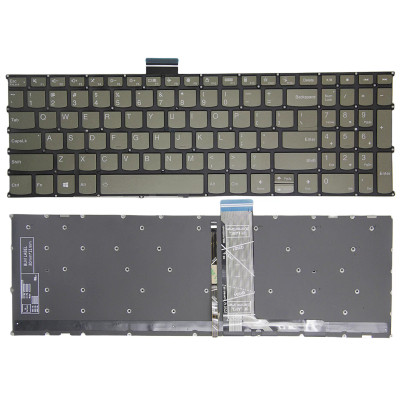 Lenovo IdeaPad Slim 5 16AHP9 16IMH9 16IRU9 15IRH9 15IRU9, F10 lock green backlit US keyboard