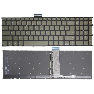 Lenovo IdeaPad Slim 5 16AHP9 16IMH9 16IRU9 15IRH9 15IRU9, F10 lock green backlit US keyboard