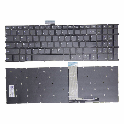 Lenovo IdeaPad Slim 7-15IIL05 7-15ITL05, black US keyboard - main product image