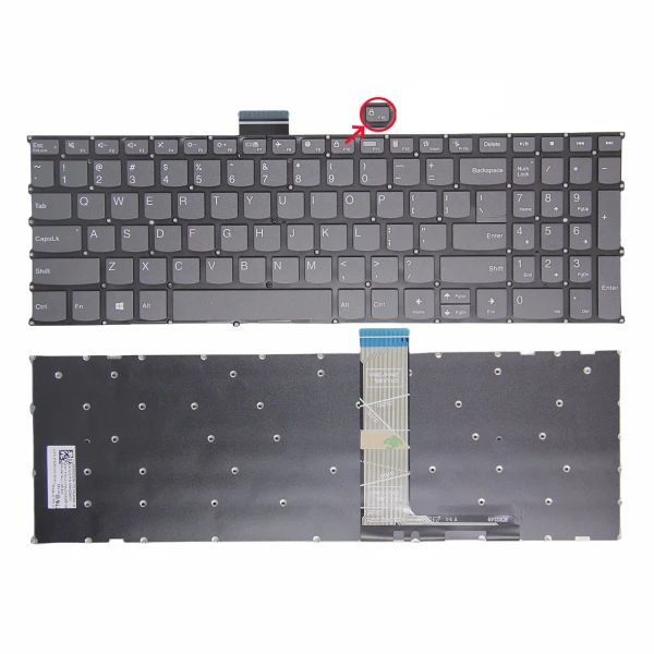 Lenovo IdeaPad Slim 5 16ABR8 16IAH8 16IRL8, gray F10 lock US keyboard - main product image