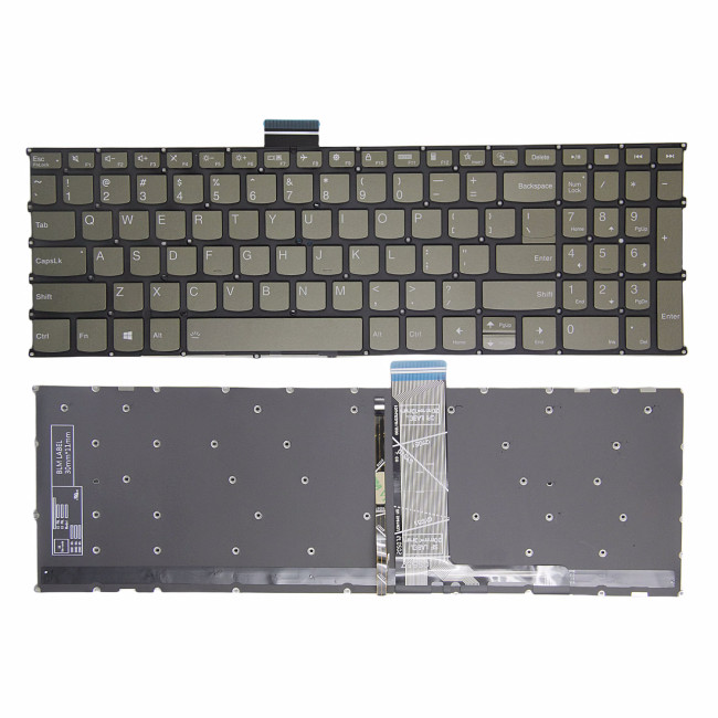 Lenovo IdeaPad Slim 5 16ABR8 16IAH8 16IRL8, green backlit US keyboard - main product image