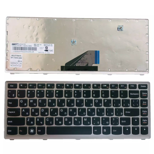 Lenovo IdeaPad U310 U310-ITH U310-IFI silver Russian RU keyboard - main product image
