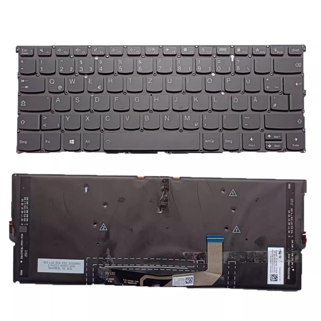 Lenovo IdeaPad yoga Slim 9 14ITL5 9-14ITL5 backlit German DE keyboard - main product image