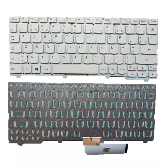 Lenovo Ideapad 100S-11IBY YOGA100S white French FR keyboard - main product image