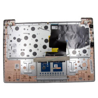 Lenovo Ideapad 120S-14, 120S-14IAP, 5CB0R61061, silver US keyboard palmrest - additional view 1