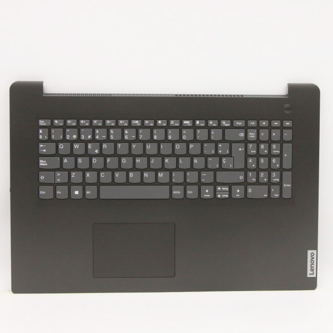 Lenovo Ideapad 3-17ITL6 gray Spanish SP keyboard palmrest - main product image