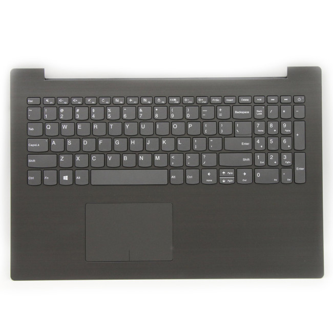 Lenovo Ideapad 320-15IKB, 320-15IAP, 320-15AST, gray US keyboard palmrest - main product image