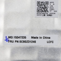 Lenovo Ideapad 5-15ITL05, 5CB0Z31246, Blue US keyboard palmrest - additional view 2