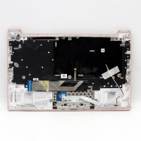 Lenovo Ideapad S340-13, S340-13IML, pink backlit US keyboard palmrest - additional view 1