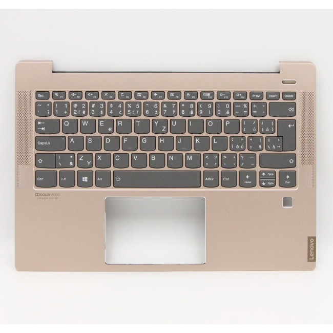 Lenovo Ideapad S540-14API Teclado Rose Gold backlit Czech CZ keyboard palmrest - main product image