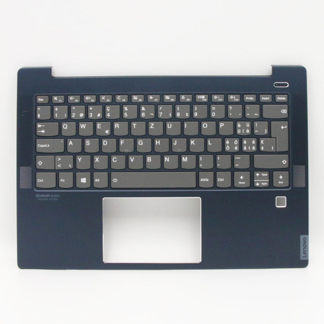 Lenovo Ideapad S540-14API Teclado blue backlit Swiss SW keyboard palmrest - main product image
