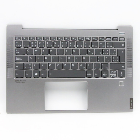 Lenovo Ideapad S540-14API Teclado gray backlit Canadian French CF keyboard palmrest - main product image