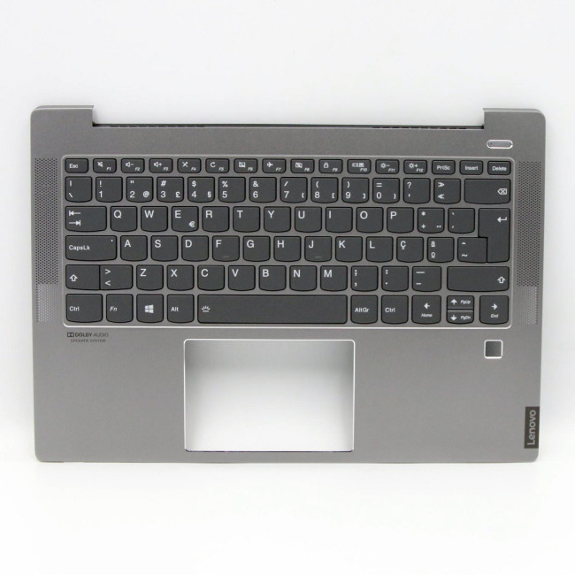 Lenovo Ideapad S540-14API Teclado gray backlit Portuguese PO keyboard palmrest - main product image