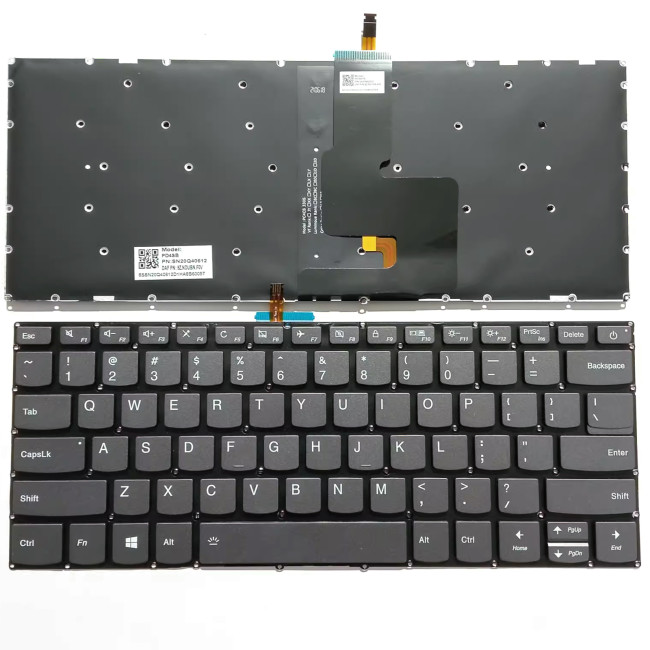 Lenovo Ideapad V145-14, S145-14IIL, S145-14IKB, S145-14IML, S130-14IGM, 81VB, backlit US keyboard - main product image