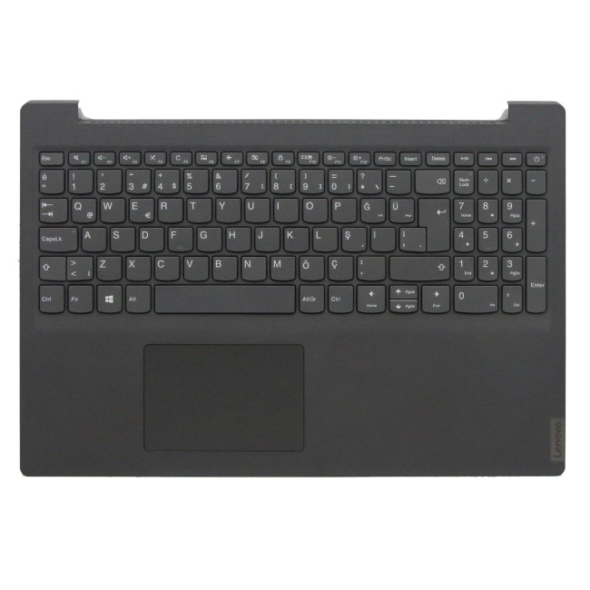Lenovo Ideapad V15-IWL V15-IIL V15-IKB V15-ADA 5CB0X57073 gray Turkish TR keyboard palmrest - main product image