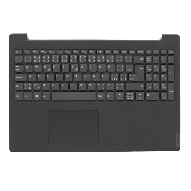 Lenovo Ideapad V15-IWL V15-IIL V15-IKB V15-ADA 5CB0X57077 gray Czech CZ keyboard palmrest - main product image