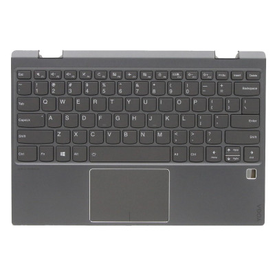 Lenovo Ideapad yoga 720-12IKB, 5CB0Q12259, Gray backlit US keyboard palmrest