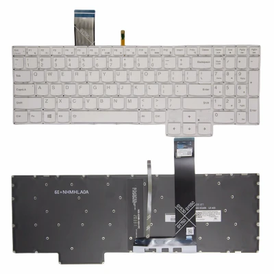 Lenovo Gaming 3-15IMH05 3-15IMH05D 3-15ARH05 white backlit US keyboard