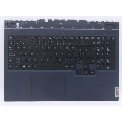 Lenovo Legion 5 15ACH6 5CB1C93066 blue backlit Canadian French CF keyboard palmrest