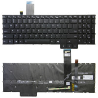 Lenovo Legion 5 Pro 16ARH7 16ARH7H 16IAH7 16IAH7H, black RGB backlit US keyboard