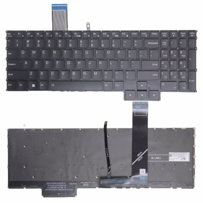 Lenovo Legion 5 Pro 16ARH7 16ARH7H 16IAH7 16IAH7H, black backlit US keyboard