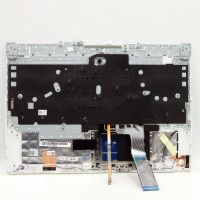 Lenovo Legion 5 15ITH6 5CB1D12375 white backlit Korean KR keyboard palmrest - additional view 1