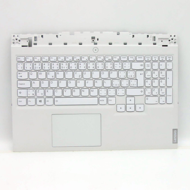 Lenovo Legion 5 15ITH6H 5CB1D05089 white backlit Czech CZ keyboard palmrest - main product image