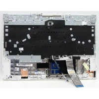 Lenovo Legion 5 15ITH6H 5CB1D05107 white backlit Norwegian NE keyboard palmrest - additional view 1