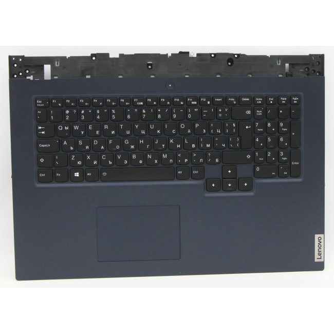 Lenovo Legion 5 17ACH6 5CB1D01908 blue backlit Bulgarian BG keyboard palmrest - main product image
