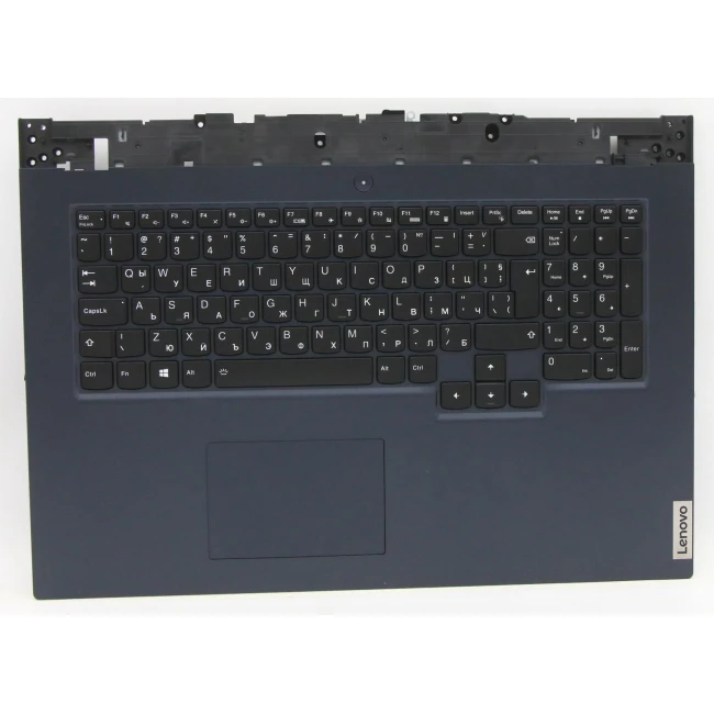 Lenovo Legion 5 17ACH6 5CB1D01908 blue backlit Bulgarian BG keyboard palmrest - main product image
