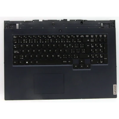 Lenovo Legion 5 17ACH6 5CB1D01913 blue backlit Canadian French CF keyboard palmrest
