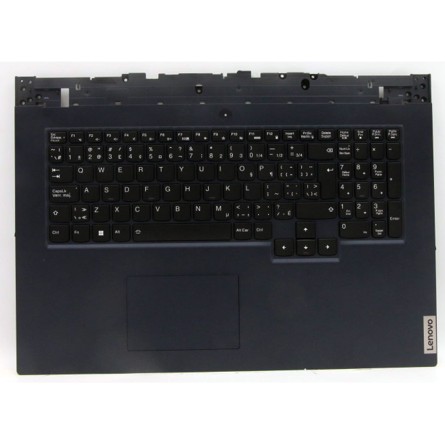 Lenovo Legion 5 17ACH6 5CB1D01913 blue backlit Canadian French CF keyboard palmrest - main product image