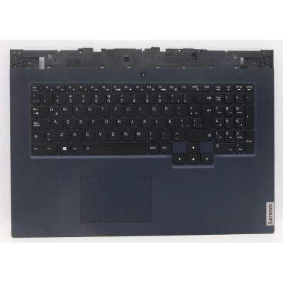 Lenovo Legion 5-17ACH6H 5CB1C19240 blue backlit Latin LA keyboard palmrest