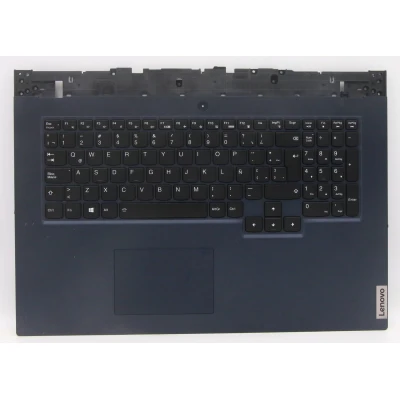 Lenovo Legion 5-17ACH6H 5CB1C19240 blue backlit Latin LA keyboard palmrest