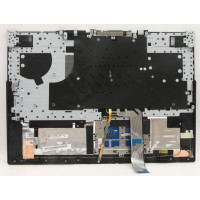 Lenovo Legion 5 17ITH6H 5CB1D20018 blue backlit Canadian French CF keyboard palmrest - additional view 1