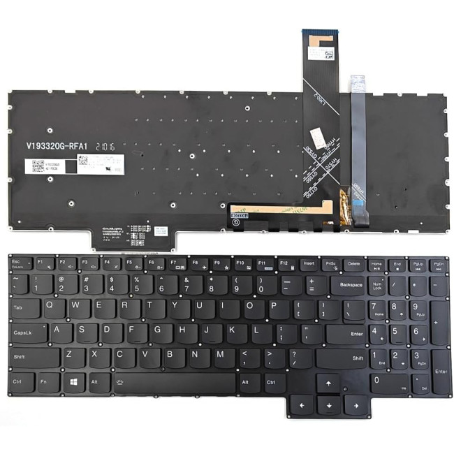 Lenovo Legion 5P-15ARH05H, 5P-15IMH05, 5P-15IMH05H, RGB backlit US keyboard - main product image