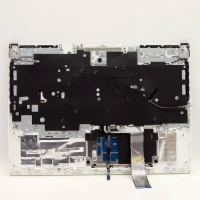 Lenovo Legion 5 Pro 16ITH6H 5CB1D05438 white backlit Norwegian NE NR keyboard palmrest - additional view 1