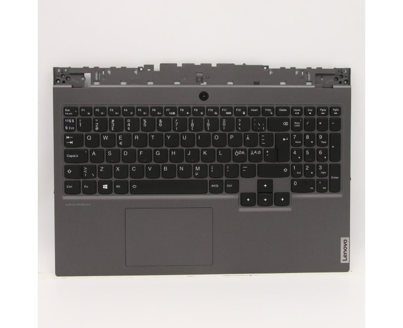 Lenovo Legion 5P 15IMH05H 5CB0Y99306 gray backlit Norwegian NE NR keyboard palmrest - additional view 