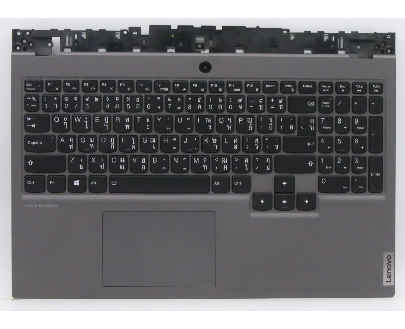 Lenovo Legion 5P 15IMH05H 5CB0Y99344 gray RGB backlit Thai TI keyboard palmrest - additional view 