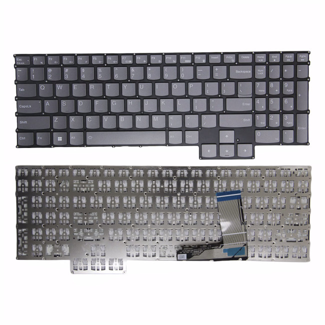 Lenovo Y7000P IRH8, R7000P APH8, R7000 AHP9, ARP9, 2023 2024 gray US keyboard - main product image