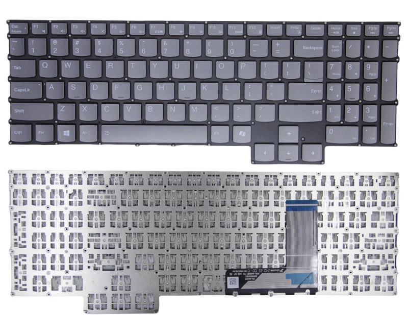 Lenovo LOQ 15IRH8 15APH8 16IRH8 16APH8 gray US keyboard AI