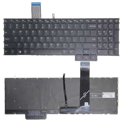 Lenovo Legion Pro 5 16ARX8 16IRX8 / Legion Pro 7 16ARX8H 16IRX8H black backlit US keyboard