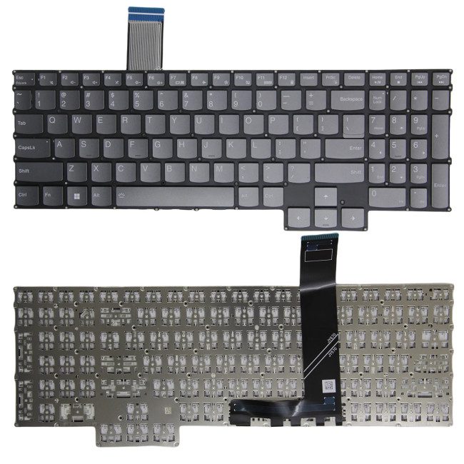 Lenovo Legion Pro 5 16ARX8 16IRX8, Legion Pro 7 16ARX8H 16IRX8H, gray US keyboard - main product image