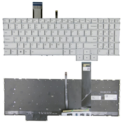 Lenovo Legion Pro 5 16ARX8 16IRX8 / Legion Pro 7 16ARX8H 16IRX8H white backlit US keyboard