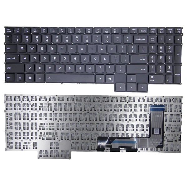 Lenovo Legion Pro 7 16AFR10H 83RU black US keyboard AI - main product image