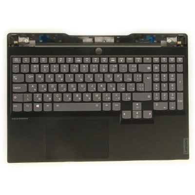 Lenovo Legion S7-15ACH6 5CB1C93705 black RGB backlit Bulgarian BG keyboard palmrest